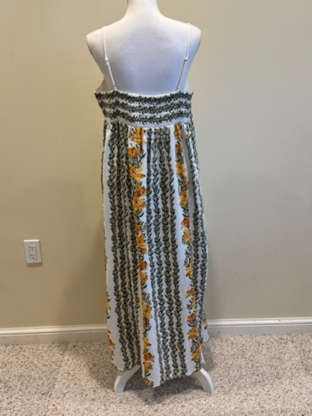 Rachel Zoe Spaghetti Strap Lilly Maxi Dress Sz XL - Picture 3 of 10